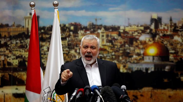 Hamas-Chef Ismail Hanijeh will einen neuen Aufstand.