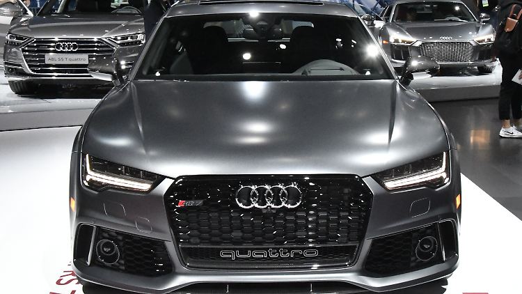 Stark in China und in den USA: Ein Audi quattro auf der Auto Show in Los Angeles.