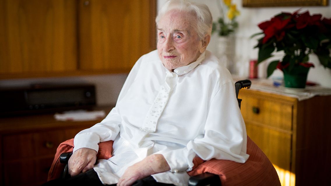 Edelgard Huber von Gersdorff hat zwei Weltkriege erlebt.