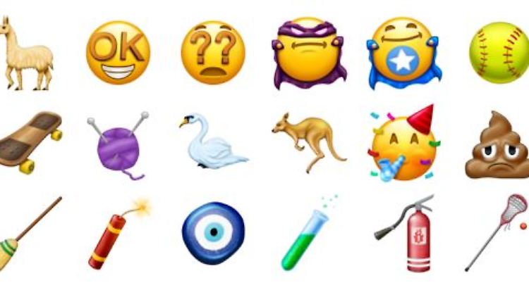 Nicht alle dieser Emojis haben es in die Endauswahl geschafft.