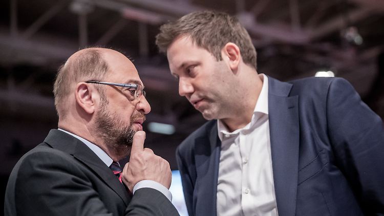 Zuständig für die Operation Neustart: Martin Schulz und Lars Klingbeil.