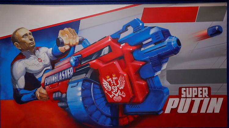 Worauf zielt der Putinblaster?