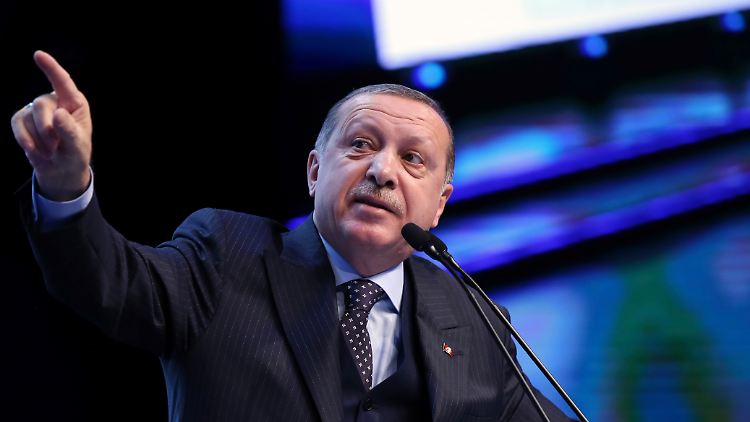 Erdogan sprach in Sivas und sparte nicht mit Kritik.