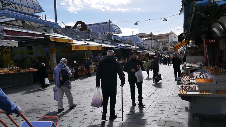 Der Mahane Yehuda Market.