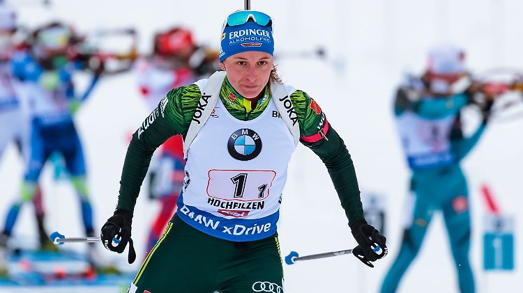 Sieg mit der Staffel: Vanessa Hinz.