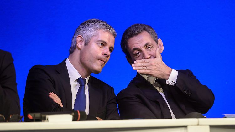 In der Vergangenheit sprach sich Wauquiez (l.) für die Abschaffung des Schengenraums und die Verkleinerung der EU aus.