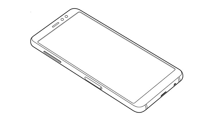 Das Galaxy A8 hat auf der Vorderseite offenbar eine Doppel-Kamera.