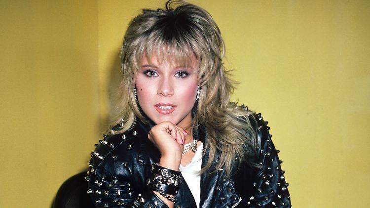Samantha Fox 1986 - ein Jahr nach dem von ihr geschilderten Vorfall.