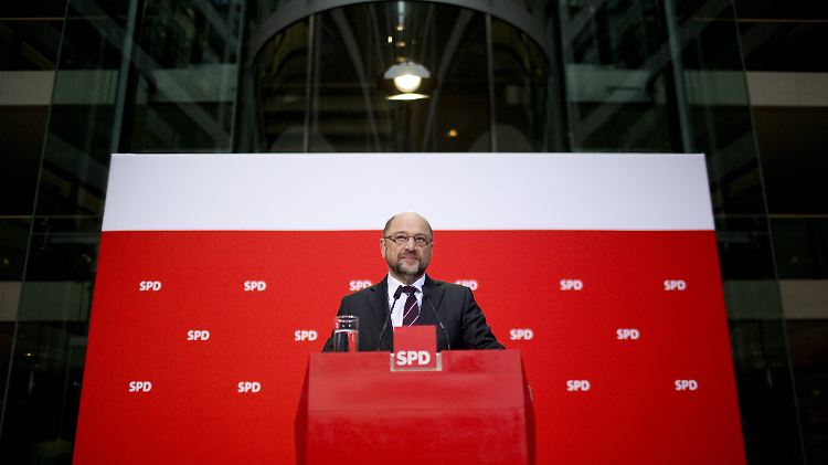 SPD-Chef Schulz will die Dinge vielleicht nur lose verabreden.
