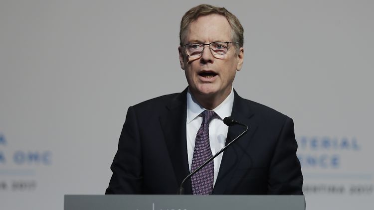 Der US-Handelsbeauftragte Lighthizer bezeichent die WTO als "Streitorganisation".