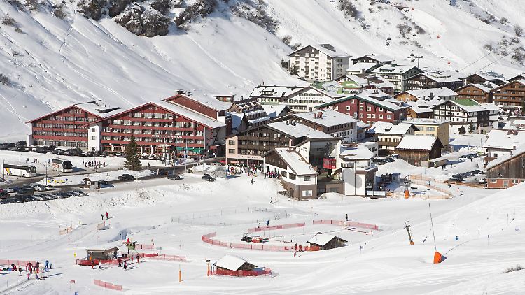 Sehr praktisch, wenn das Hotel gleich an der Piste liegt.