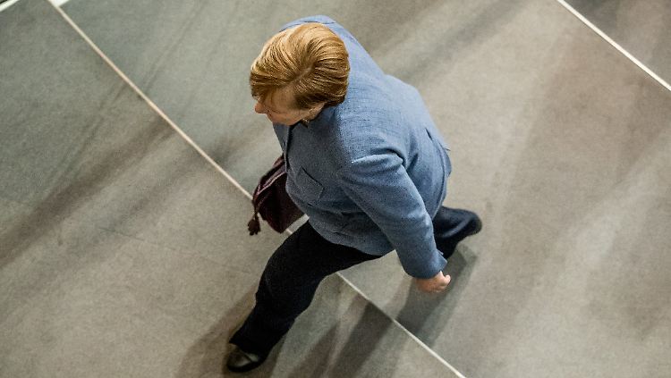Auf der Suche nach Mehrheiten für ihre vierte Legislaturperiode: Angela Merkel.