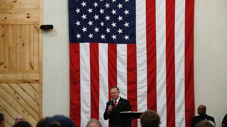Roy Moore will den freigewordenen Senatssitz einnehmen.