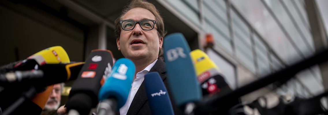 Hat kein Interesse an einer KoKo: Alexander Dobrindt.
