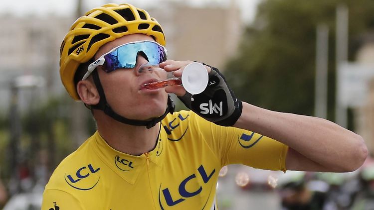 Nun muss er sich erklären: Chris Froome.