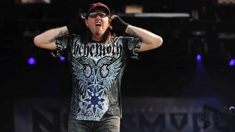 Auch in Wacken war er zu Gast: Warrel Dane mit seiner Band Nevermore 2009 bei dem legendären Festival.