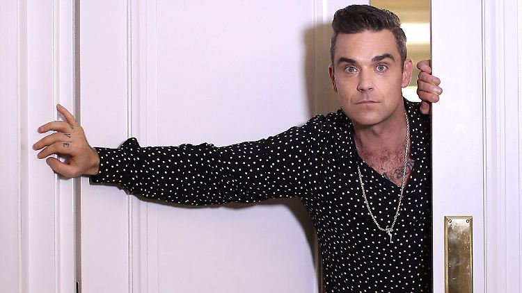 Achtet heute mehr auf sich: Robbie Williams.