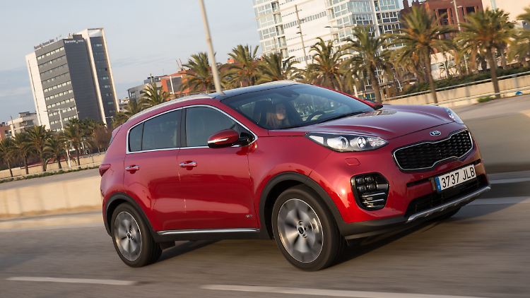 Vor allem in der "GT-Line"-Ausstattung kann der Kia Sportage optisch punkten.