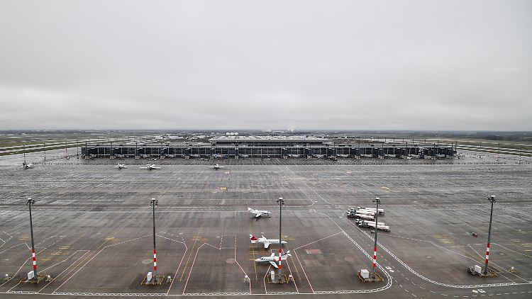 Der verwaiste Flughafen Berlin-Brandenburg.