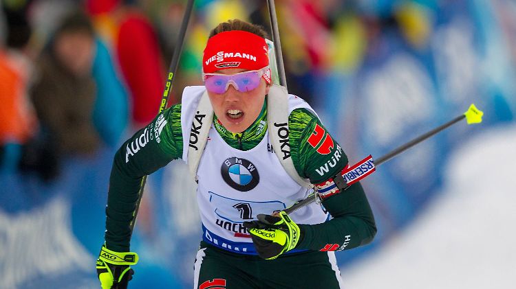 Weltcupsieg Nummer 18: Laura Dahlmeier.