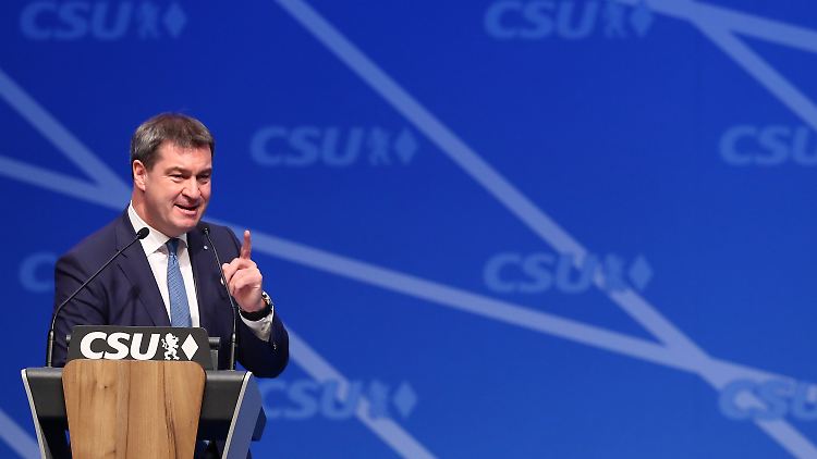 Söder weiß die CSU zu großen Teilen hinter sich.