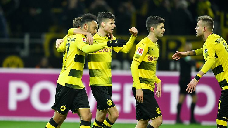 Jubel in Schwarz-Gelb: Auch gegen Hoffenheim siegte der BVB.