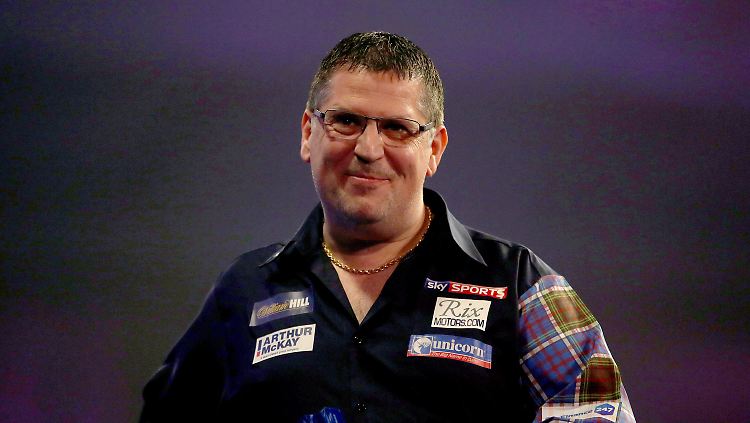 Im Finale der Darts-WM 2017 scheiterte Gary Anderson am Niederländer Michael van Gerwen.