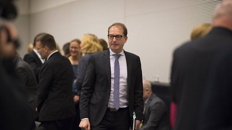 CSU-Landesgruppenchef Alexander Dobrindt will keine "alten Kamellen" von der SPD hören.