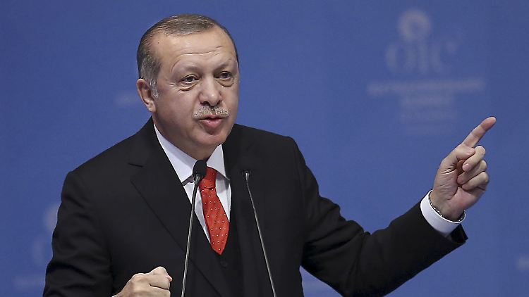 Erdogan will eine türkische Botschaft in Ost-Jerusalem, Zeitpunkt noch unbekannt.
