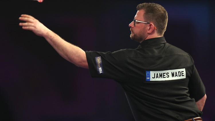 Das war's: James Wade.