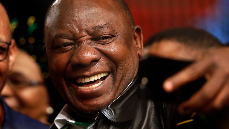Cyril Ramaphosa hat nun gute Chancen, Südafrikas neuer Präsident zu werden.