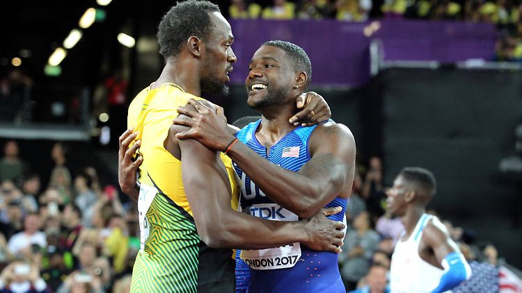 Der größte Sieg seiner Karriere: Gatlin schlägt Bolt in London.