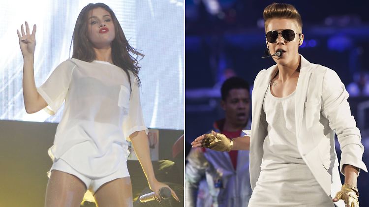 Sollen wieder ein Herz und eine Seele sein: Selena Gomez und Justin Bieber.