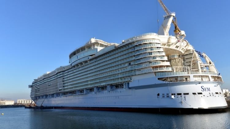 Die "Symphony of the Seas" wird das neue größte Kreuzfahrtschiff der Welt.