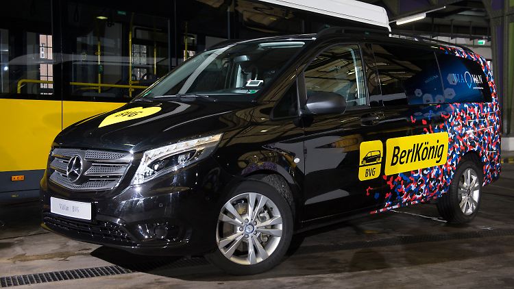 "Berlkönig": So sollen die Sharing-Vans heißen, die auf Abruf durch Berlin fahren sollen.