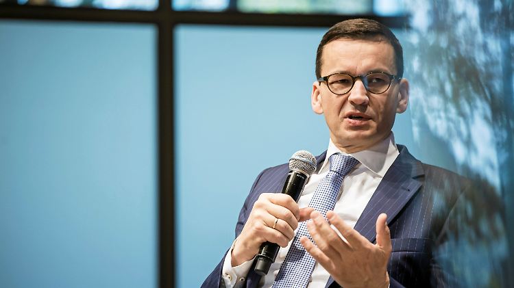 Polens Regierungschef Mateusz Morawiecki.
