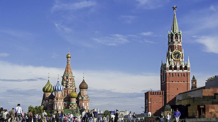 Der Kreml in Moskau.