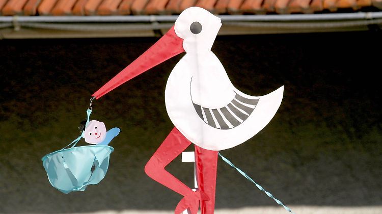 2017 brachte der Storch sehr viele Kinder, die jetzt Maria oder Paul heißen.