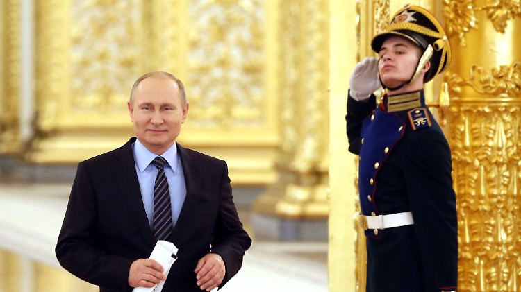 Russlands Stärke als Ziel: Wladimir Putin.