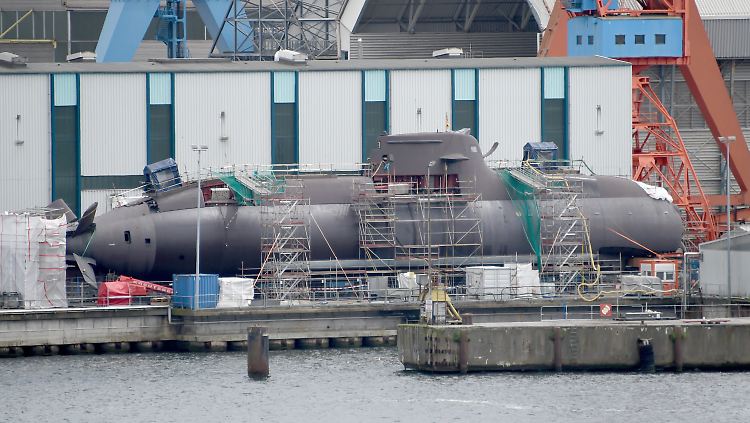 Für den Bau der U-Boote in der Kieler Werft "Thyssen Krupp Marine Systems" hat Norwegen mehr als 4 Milliarden Euro eingeplant.