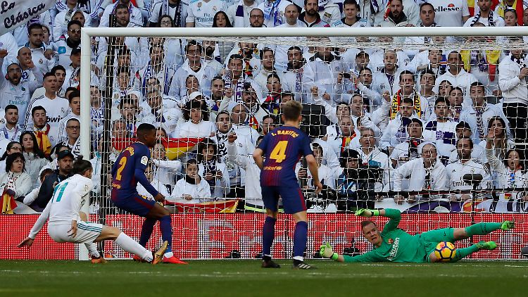 Marc-André ter Stegen brachte Real Madrid zur Verzweiflung.