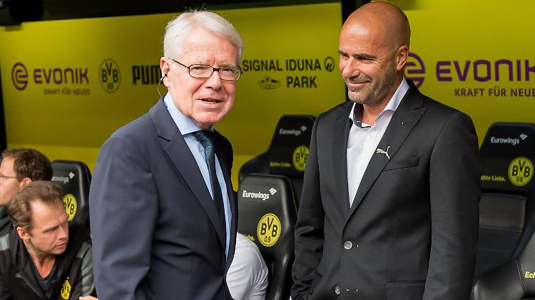 Reinhard Rauball tut es leid, dass er Trainer Peter Bosz schnell feuern musste.