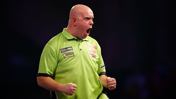 Ein wenig verrückt - und super erfolgreich: Michael van Gerwen.