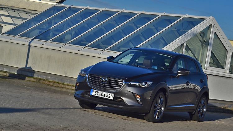 Schick sieht der Mazda CX-3 in seinem Kodo-Kleid schon aus.
