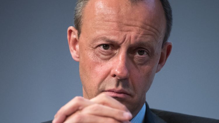 Angela Merkels abservierter Konkurrent: Friedrich Merz.