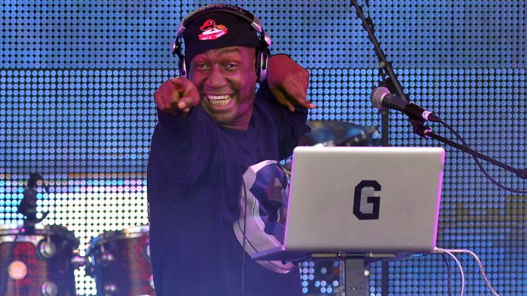 G wie Großmeister: Grandmaster Flash 2012 in Melbourne beim Summadayze Music Festival.