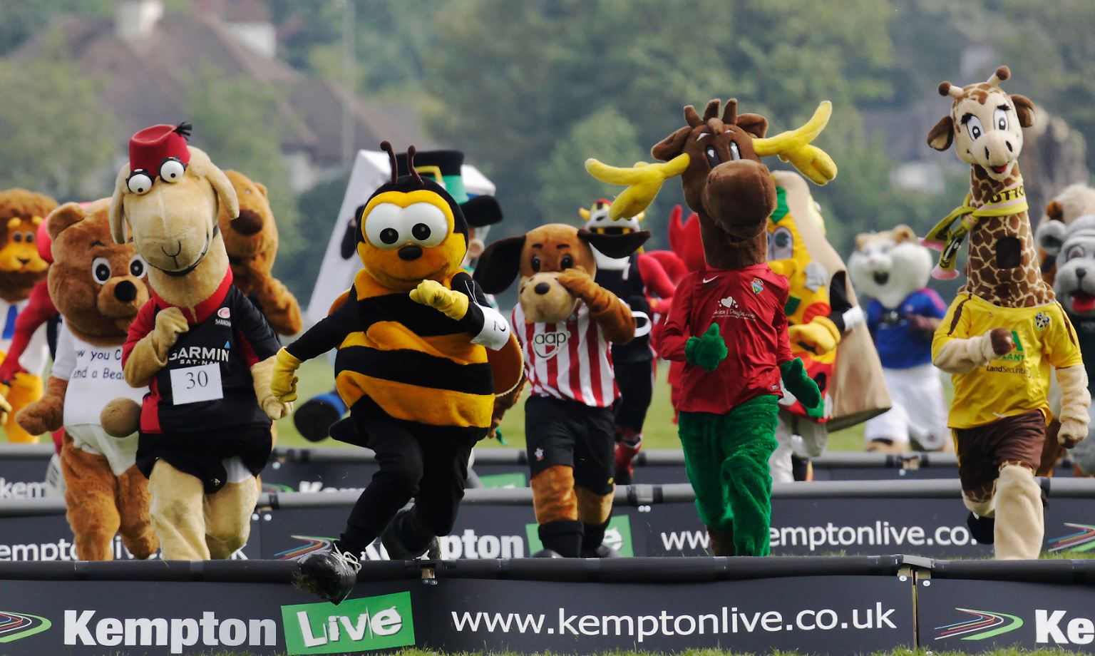 Sie haben alles gegeben. Es war ein spannendes Rennen.