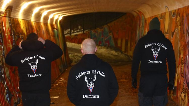 Die "Soldiers of Odin" haben viele internationale Ableger - auch in Norwegen.