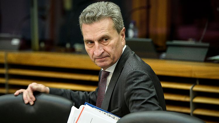 Günther Oettinger ist seit Anfang des Jahres EU-Kommissar für Haushalt und Personal.
