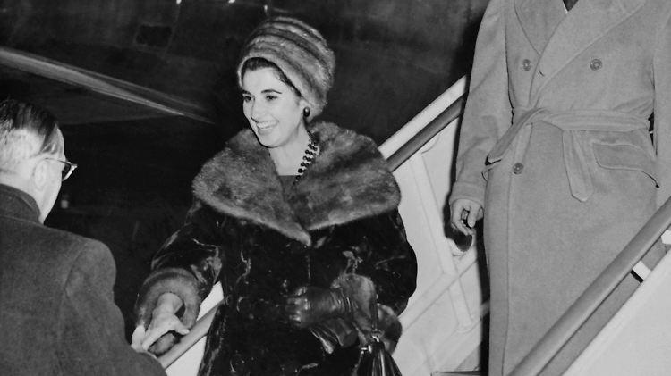 Carmen Franco im Dezember 1960 in Brüssel.